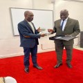        Presentation of Plaque 